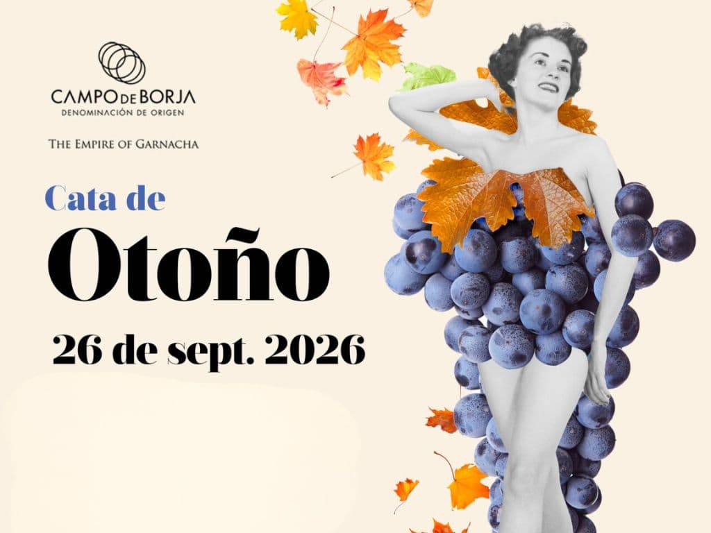 Cartel de Cata de Otoño 2026 del Campo de Borja