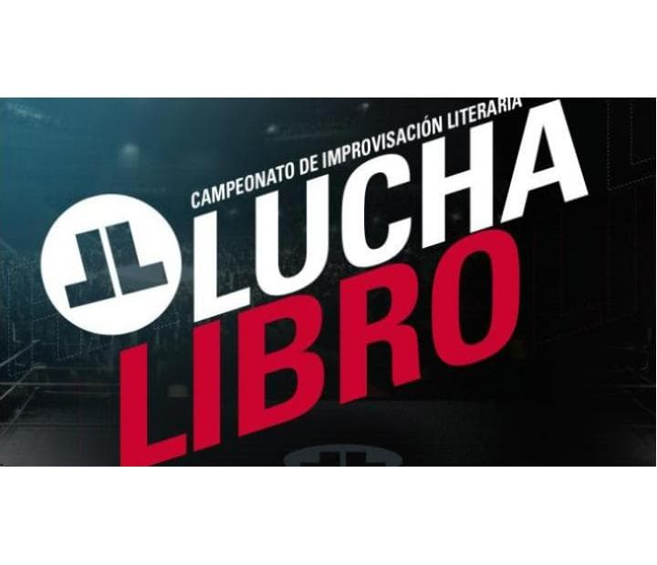 Cartel de Gran Final LuchaLibro 2026. Campeonato de improvisación literaria