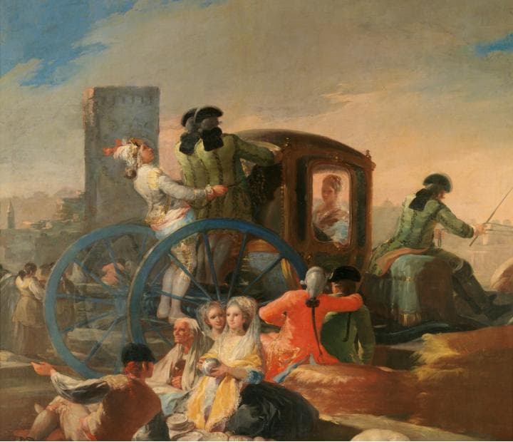 Cartel de Escenas cotidianas. La dulzura del Antiguo Régimen