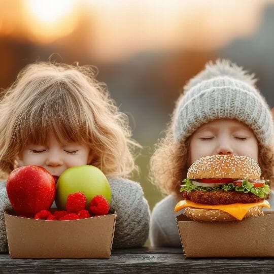 Cartel de Alimentación, ultraprocesados y salud mental