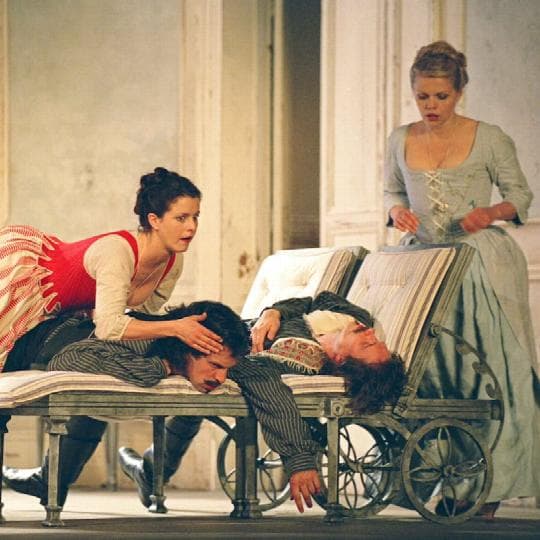 Cartel de Così fan tutte, de Mozart