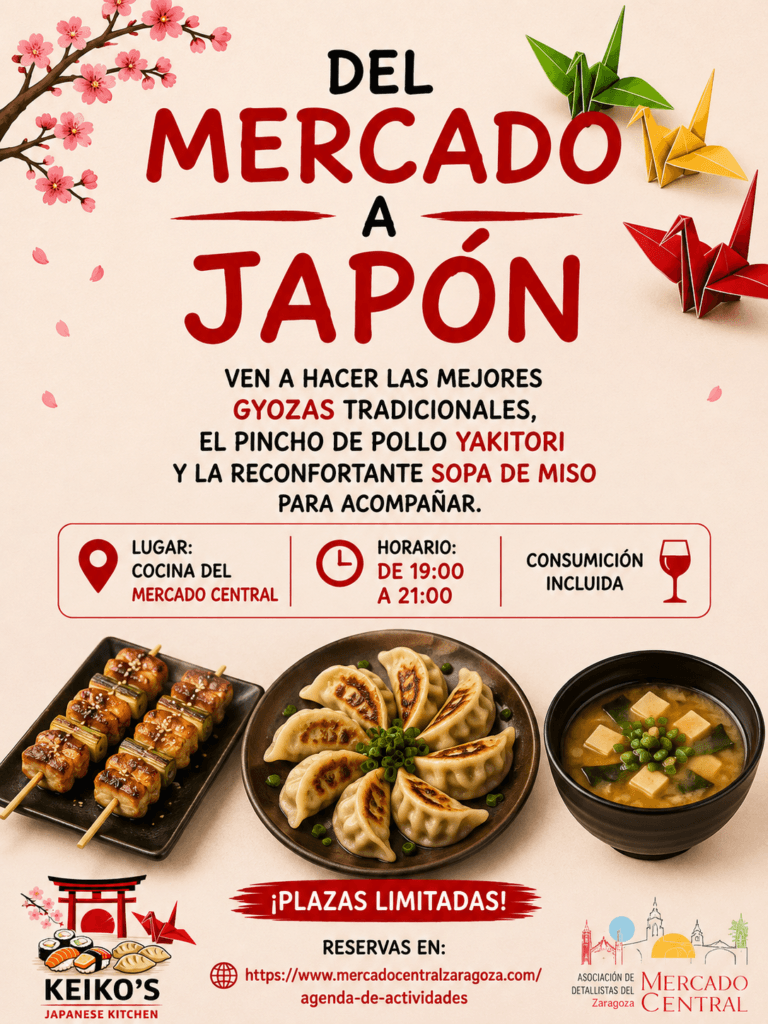 Cartel de Del mercado al Japón