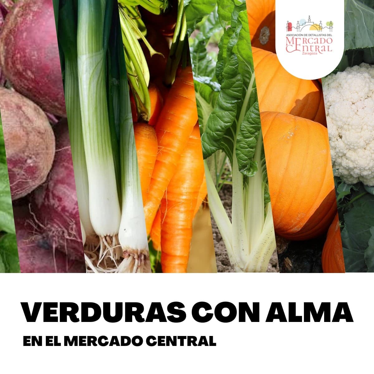 Cartel de Verduras con alma