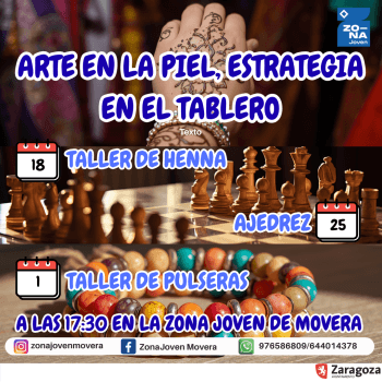 Cartel de Arte en la piel, estrategia en el tablero