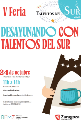 Cartel de V Feria del Libro Talentos del Sur