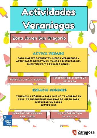 Cartel de Activa Verano