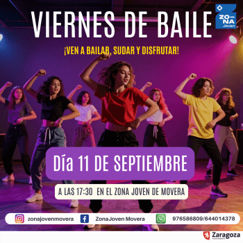 Cartel de Un día para bailar, disfrutar y compartir.