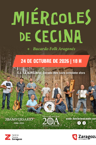 Cartel de 20 aniversario de la Asociación Bente d'Abiento.