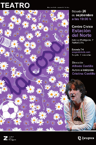 Cartel de La Cosa. Cristina Castillo