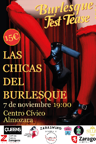 Cartel de Festival de Las Chicas Del Burlesque - Fest Tease 2026