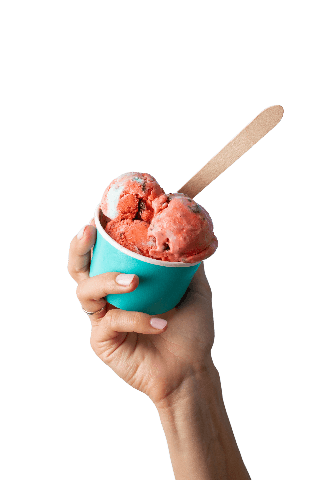 Cartel de Laboratorio de helados