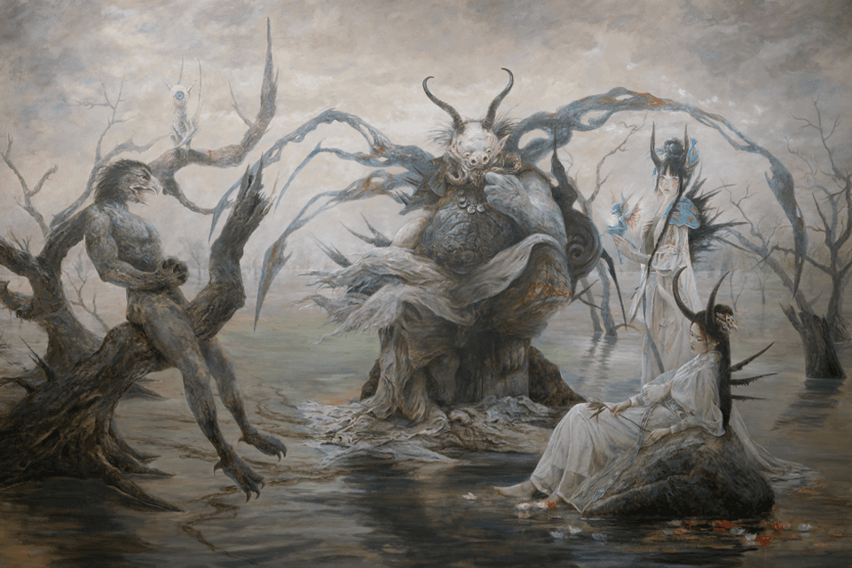 Cartel de ROMULO ROYO. Las Lámpades (PRORROGADA)