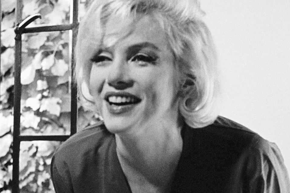 Cartel de Visitas Guiadas. Marilyn Monroe. De la cima a la última entrevista.