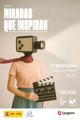 Cartel de Ciclo "Miradas que Inspiran" 2ª Edición; Especial Animación