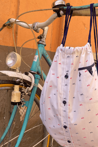 Cartel de Muévete cómodamente y con estilo: diseña tu mochila con Pilar Mesones (UnaOcaLoca)