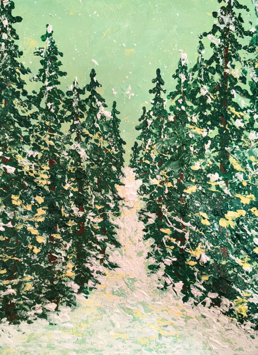 Cartel de Pinta y Brinda: Invierno